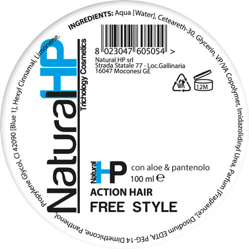 ACTION HÅR - lim for hår - NATURAL HP